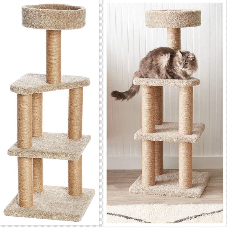 Amazon Basics Cat Tree under $50